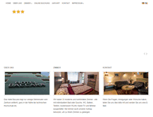Tablet Screenshot of hotel-baccara.de